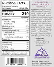 Load image into Gallery viewer, Bulk Granola - Cranberry White Chocolate